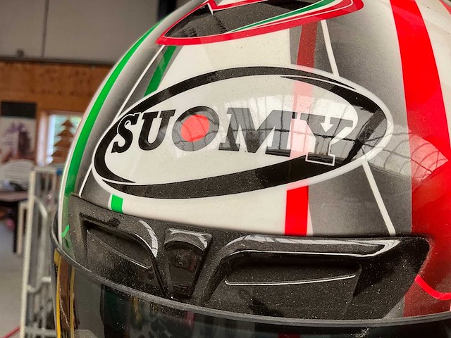 Suomy - limited edition 0180/1000 - bargy design max biaggi - afbeelding 3 van  8
