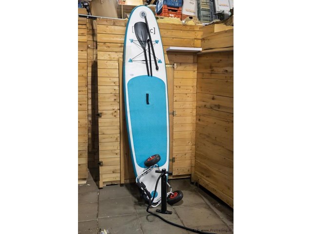 Sup-board incl. kar & accessoires - afbeelding 1 van  2