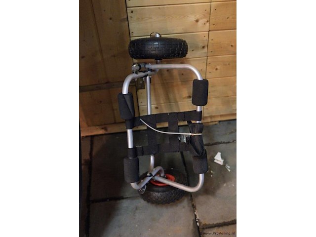 Sup-board incl. opvouwbare kano wagen - afbeelding 2 van  4