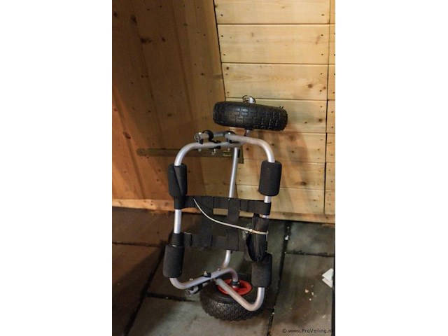 Sup-board incl. opvouwbare kano wagen - afbeelding 3 van  4