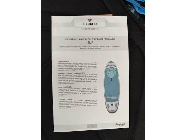 Sup board, paddle board physionics, sup - afbeelding 3 van  3