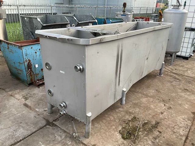 Suparator rvs procestank / buffertank - afbeelding 1 van  7