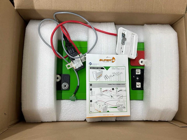 Super b nomia 12v 210ah lithium accu (4x) - afbeelding 2 van  3