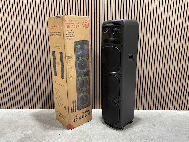 Super bass dr-1213 party speaker speaker - afbeelding 5 van  15