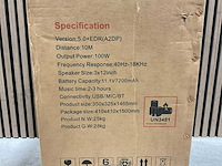 Super bass dr-1213 party speaker speaker - afbeelding 14 van  50