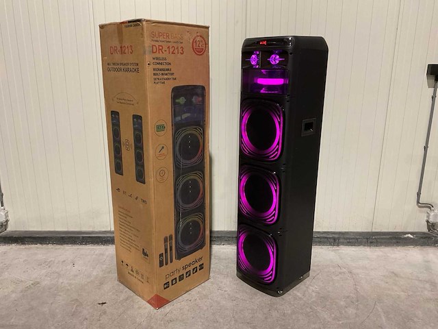 Super bass dr-1213 party speaker speaker - afbeelding 28 van  50
