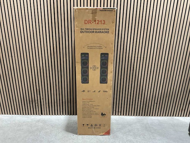 Super bass dr-1213 party speaker speaker - afbeelding 11 van  50