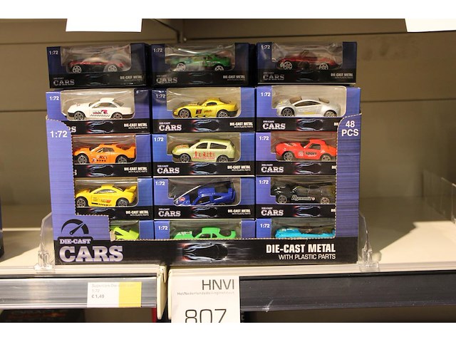 Super cars die-cars ruim 50 stuks. - afbeelding 1 van  2