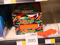 Super flexibele t-rexen in een volle en een aangebroken doos.