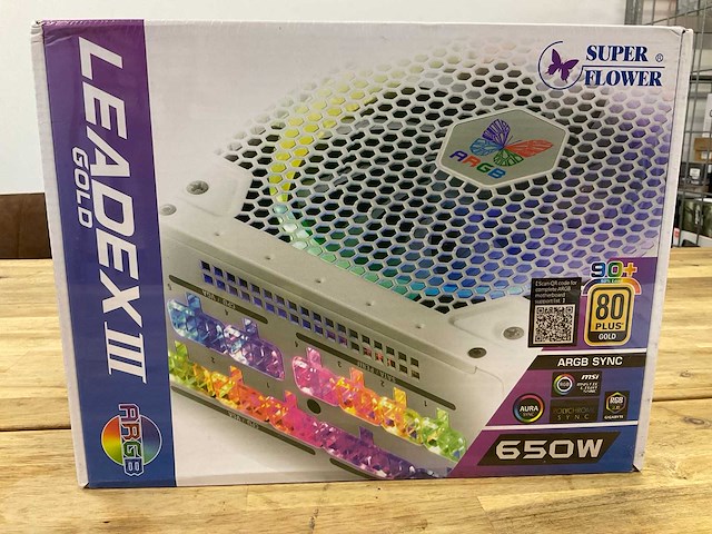 Super flower leadex iii gold - afbeelding 1 van  3