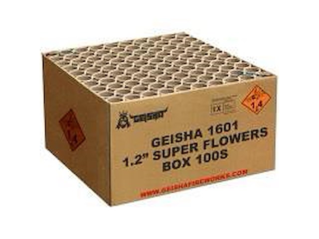 Super flowers 100 shots 30mm compound - afbeelding 1 van  1