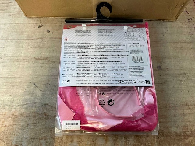 Super mario - princess peach - verkleedkleding (30x) - afbeelding 3 van  4