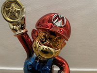 Super mario bros gold coin sculptuur - afbeelding 6 van  9