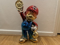 Super mario bros gold coin sculptuur - afbeelding 9 van  9