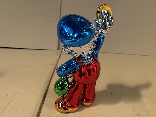 Super mario, lior24, blauw / rood / zilver / goud en groen - afbeelding 2 van  3