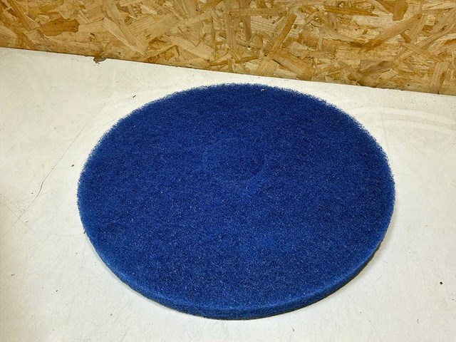 Super pad schrobpad 17 inch blauw (10x) - afbeelding 1 van  5