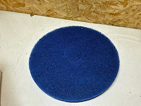 Super pad schrobpad 17 inch blauw (10x) - afbeelding 3 van  5