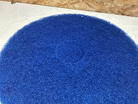 Super pad schrobpad 17 inch blauw (10x) - afbeelding 4 van  5