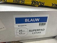 Super pad schrobpad 17 inch blauw (10x) - afbeelding 5 van  5