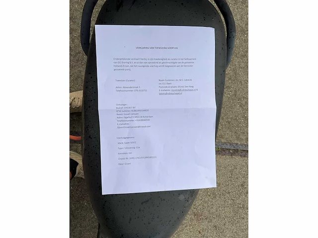 Super soco go sharing cux e-scooter - afbeelding 9 van  18