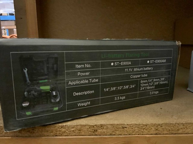Super stars st-e900a flaring tool - afbeelding 3 van  4