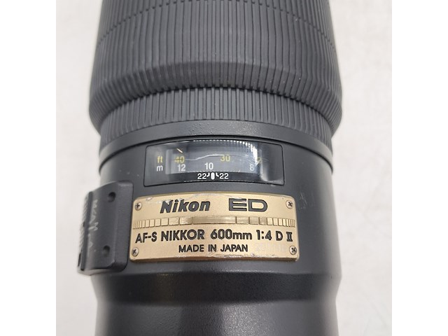 Super telelens, nikon, af-s nikkor 600mm 1:4 d ii - afbeelding 4 van  7