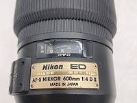 Super telelens, nikon, af-s nikkor 600mm 1:4 d ii - afbeelding 4 van  7
