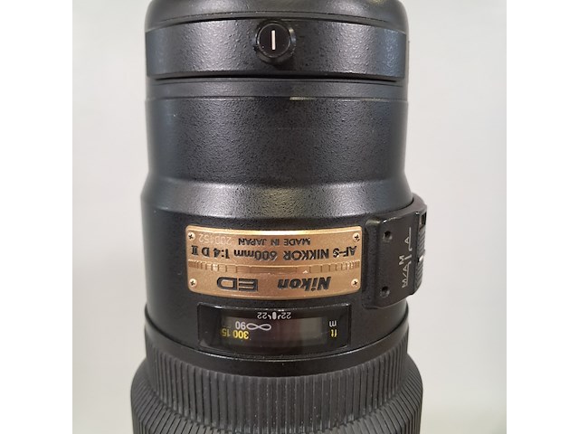 Super telenlens, nikon, af-s nikkor 600mm 1:4 d ii - afbeelding 3 van  7