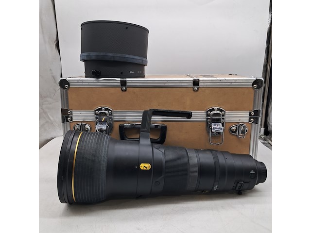 Super telenlens, nikon, af-s nikkor 600mm 1:4g ed - afbeelding 1 van  7