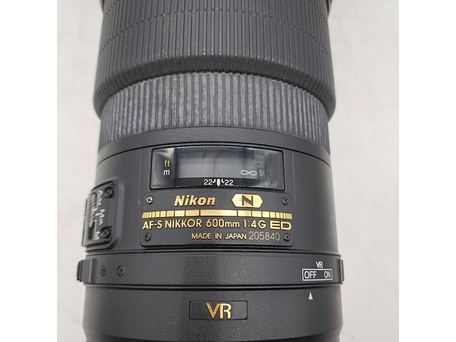 Super telenlens, nikon, af-s nikkor 600mm 1:4g ed - afbeelding 4 van  7