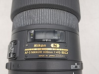 Super telenlens, nikon, af-s nikkor 600mm 1:4g ed - afbeelding 4 van  7