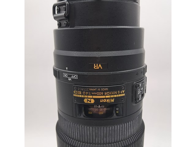 Super telenlens, nikon, af-s nikkor 600mm 1:4g ed - afbeelding 4 van  7