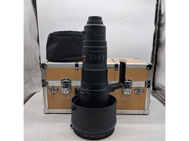 Super telenlens, nikon, af-s nikkor 600mm 1:4g ed - afbeelding 1 van  7