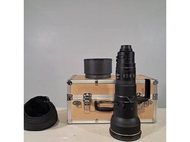 Super telenlens, nikon, af-s nikkor 600mm 1:4g ed - afbeelding 1 van  6