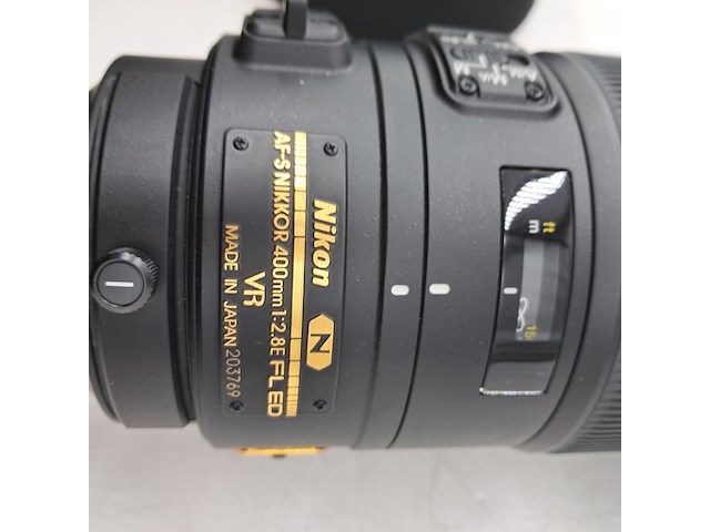 Super teleobjectief, nikon, af-s nikkor 400mm 1:2.8e fl ed vr - afbeelding 3 van  8