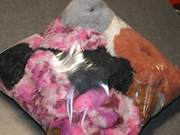 Super zachte scrunhies 40 stuks handgemaakt - afbeelding 1 van  5