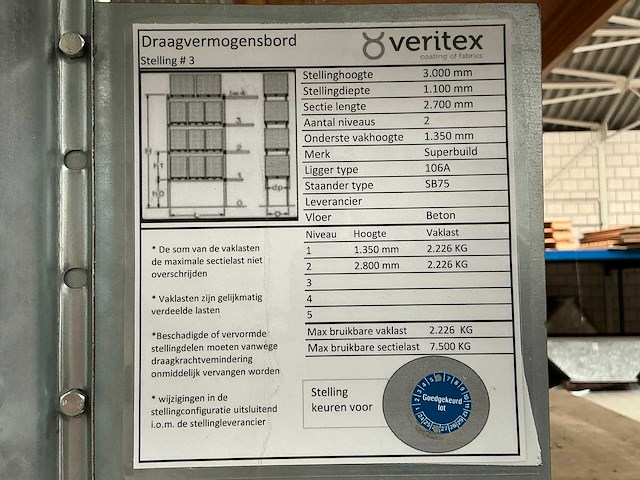 Superbuild 106a palletstelling - afbeelding 5 van  5