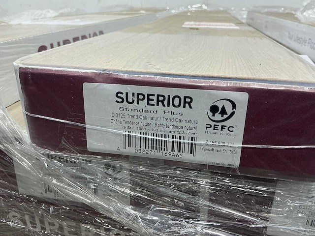 Superior - standard plus - oak nature - laminaatvloer 74 m2 - afbeelding 2 van  2