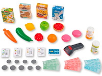 Supermarkt speelset winkelwagen & kassa smoby, maxi market, meerkleurig - afbeelding 2 van  3