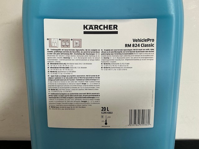 Superparelwas, karcher, rm 824 classic - afbeelding 4 van  4