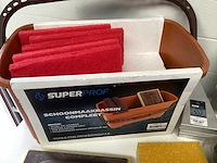 Superprof tegelzetter diverse hand gereedschap tegelsnijapparaat - afbeelding 2 van  7
