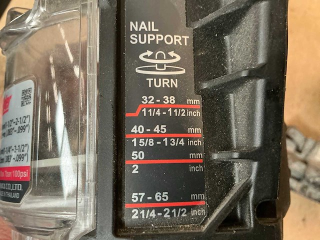 Superslider cn565st pneumatische spijkerpistool en divers - afbeelding 6 van  8