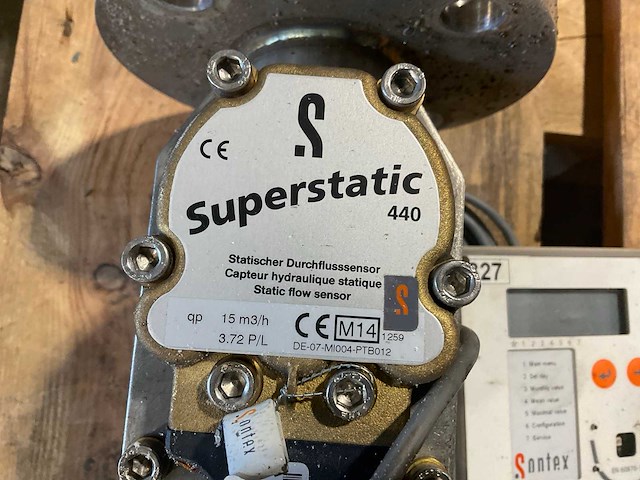 Superstatic 440 inregelafsluiter met flowsensor - afbeelding 3 van  3