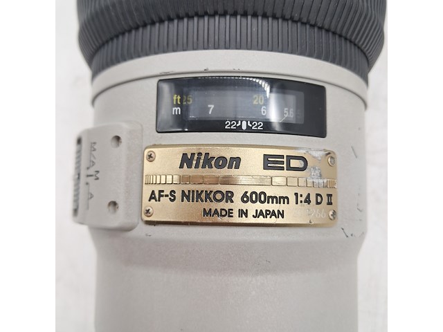 Supertelelens, nikon, af-s nikkor 600mm 1:4 d ii - afbeelding 4 van  7