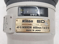 Supertelelens, nikon, af-s nikkor 600mm 1:4 d ii - afbeelding 4 van  7