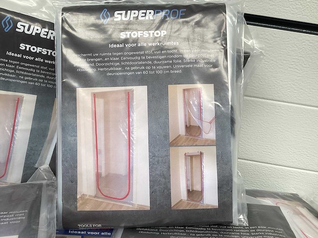 Supertof stofstop stucadoorsmateriaal (18x) - afbeelding 2 van  3