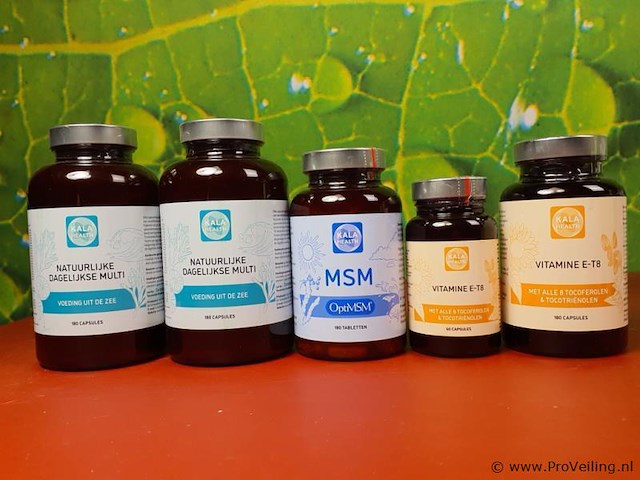 Supplementen, diverse soorten o.a. natuurlijke dagelijkse multi & vitamine e-t8 - afbeelding 1 van  12