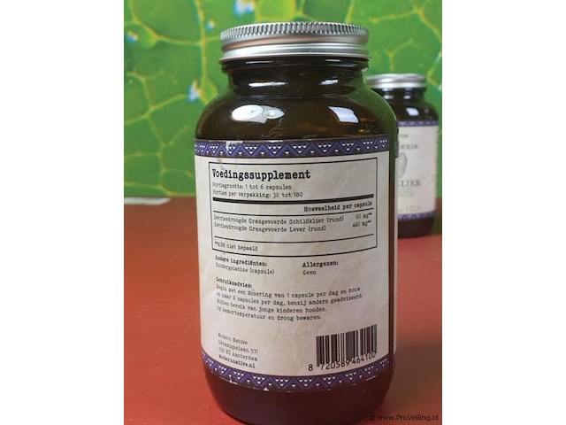 Supplementen o.a. grasgevoerde testikel & schildklier - afbeelding 7 van  8