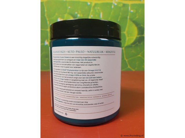 Supplementpoeder phytoplankton super greens - afbeelding 2 van  4