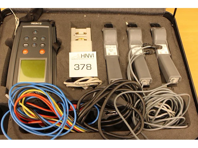 Supply network analyzer sircutor type ar5 met diverse accessoires. - afbeelding 2 van  3